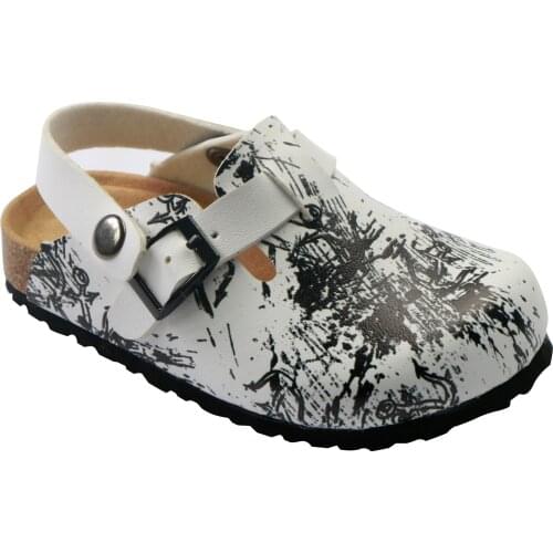 2020 Fashion Boy Girl Beach Slippers Children Sandals Summer PU Toe Shoes Cork Resistance Breathable Anti slip Toddler Big Kids