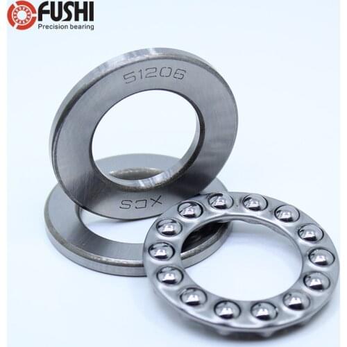 51206 Thrust Bearing 30*52*16 mm ( 1 PC ) ABEC-1 Axial 51206 Ball Bearings 8206