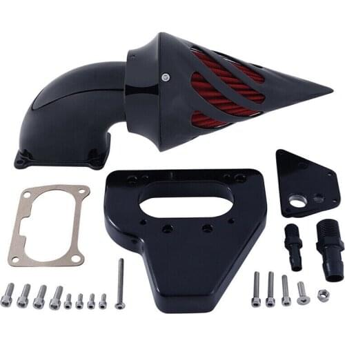 Aluminum Black Spike Air Cleaner Kits Intake Filter For Honda VTX 1800 VTX1800 2002-2009 2008