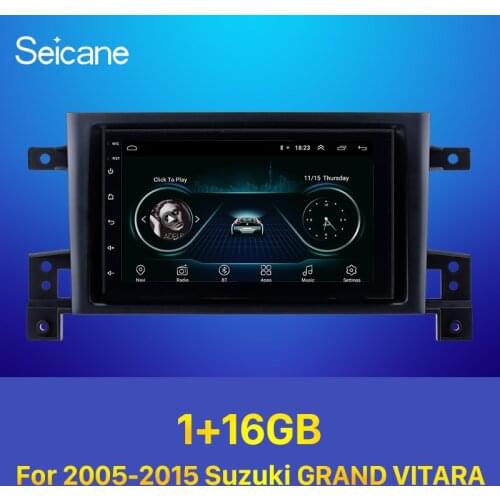 Seicane Android 8.1 Car GPS Navigation Unit Player For 2005-2015 Suzuki GRAND VITARA Support Radio TPMS DVR OBD II Rear camera