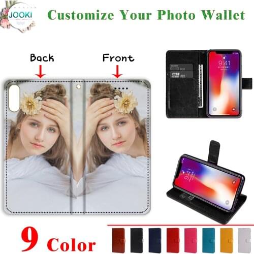 Leather Flip photo Case For Samsung Galaxy S21 Plus S21 Ultra Wallet Case For Samsung Galaxy A12 A32 A42 A52 A72 5G Phone Cover