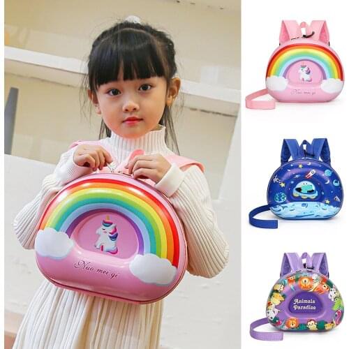 Children Backpack Boys Girls Cute Unicorn School Bag Kindergarten Dinosaur Casual Bookbag Kids Schoolbag Mochila Infantil Bag