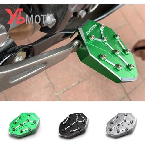 For kawasaki ZX-25R ZX25R 2020-2021 Motorcycle Accessories Rear Brake Cover Footrest Pedal Steps Extension Plate