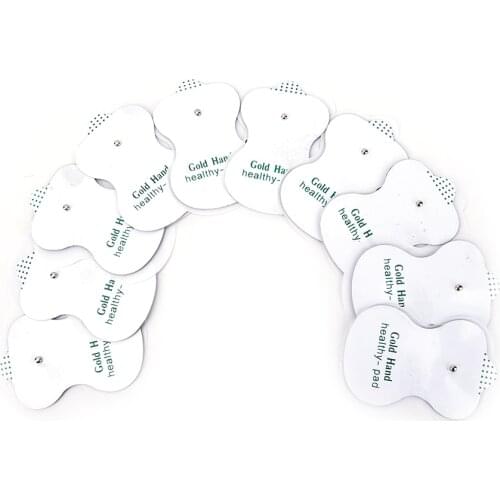 2/10pcs New Electrode Pads For Electric Tens Digital Therapy Machine Slimming Electric Body Massager Frequency Patchs