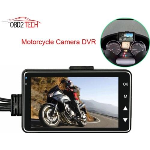 HD Dual Mini Camera Motorcycle DVR KY-MT18 Motor Dash Cam Front Rear Recorder Motorbike Electronics