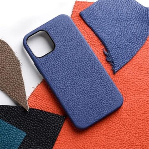 France Imported Premium Leather Case for iPhone 12 Pro Max 12mini 12Pro Melkco Genuine Cowhide Business Back Cover Phone Case