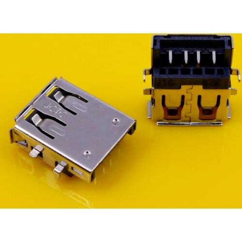 JCD 1pcs,For Samsung R423 R428 R430 R540 R580 R780 Notebook Laptop USB Jack 2.0 USB Connector 16mm US-107