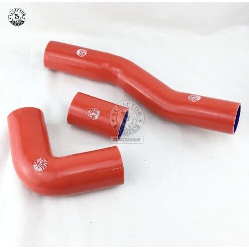 Silicone Intercooler Turbo Pipe Kit For LAND ROVER DEFENDER 300 TDi red/blue/black