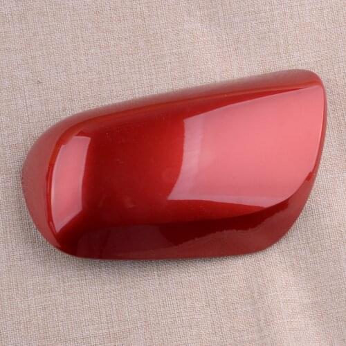 Car Red ABS Left Side Rearview Mirror Cap Cover Housing Fit For Toyota Corolla 2013 2012 2011 2010 2009 2008 2007