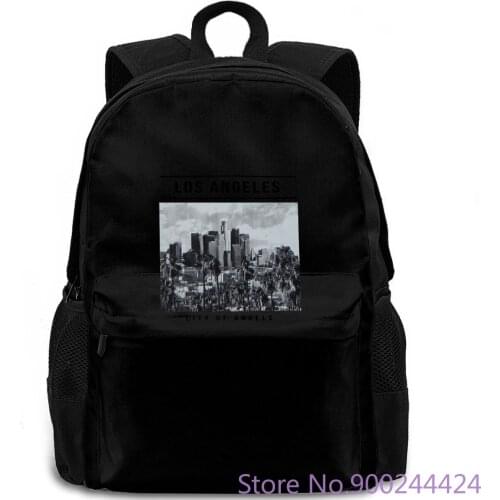 LOS ANGELES CALIFORNIA NEW M L XL 2XL 3XL CA LA CALI HOLLYWOOD CPT NWA Summer Novelty Cartoon backpack
