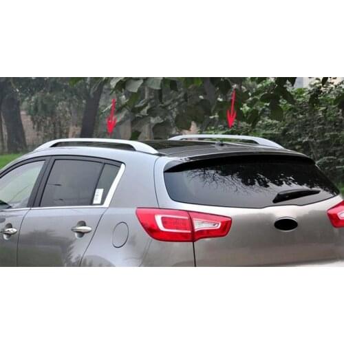 Hot for KIA Sportager 2011-2012 High quality Aluminium alloy Luggage rack(Pasted directly installed)