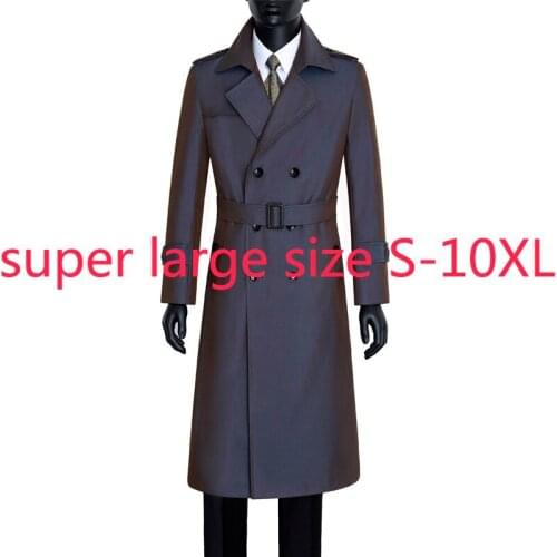 Mei So Easy Men's Trench Coats