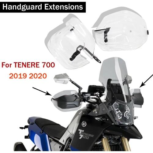 Motorcycle Accessorie Tenere700 Handguard Extensions Hand shield Protector Windshield NEW For YAMAHA TENERE 700 2019 2020