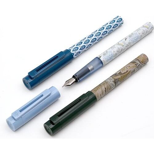 New KACO X V&A Museum Joint Series SKY Fountain Pen Schmidt Converter Extra Fine Nib 0.38mm Ink Pen Gift Box Office Collection
