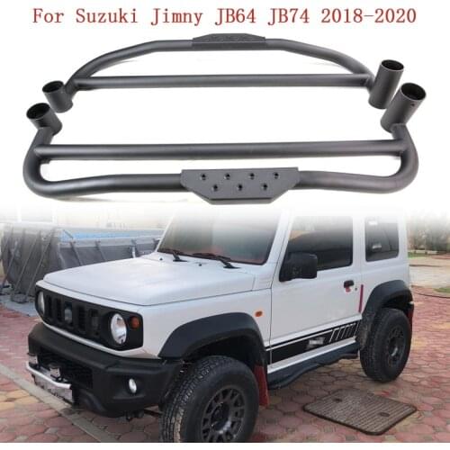 Running Board Side Step Rock Slider for Suzuki Jimny JB64 JB74 2018 2019 2020 Car Side Step Bar Pedal