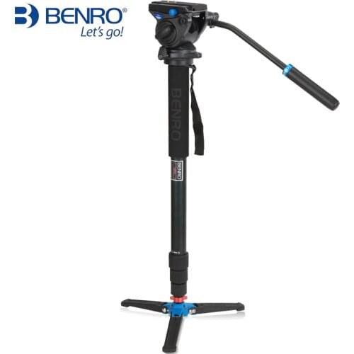 DHL pro Benro A48TDS4 Sports Tripod Set Special For Bird Watching Professional Video Monopod With Head ball Wholesale