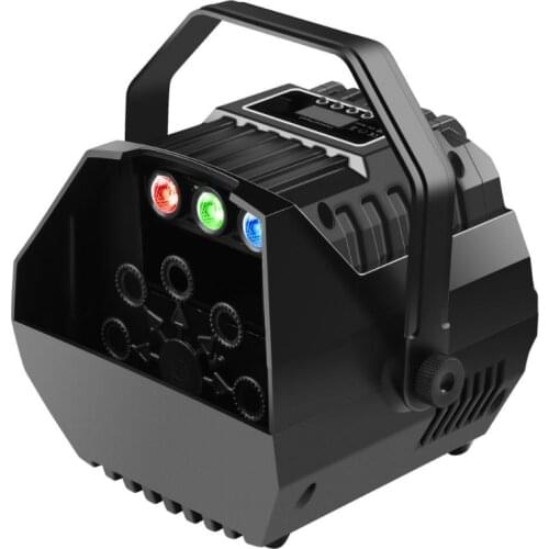 New 15W LED Lamp Romantic Light Automatic Bubble Machine Remote Control Great for Kids Wedding Birthday Parties AC90-240V