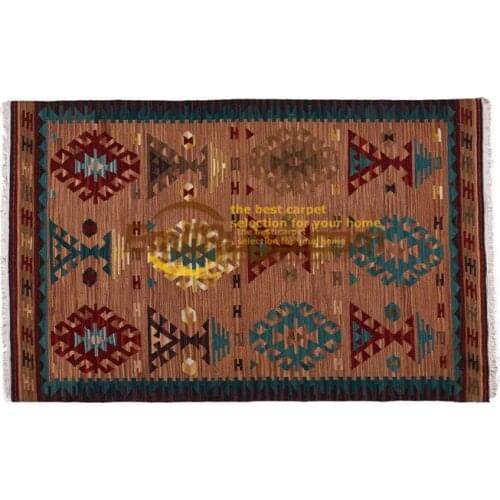 Handmade wool kilim rugs living room rug bedroon bedside blanket corridor Mediterranean style 15-4gc131yg4