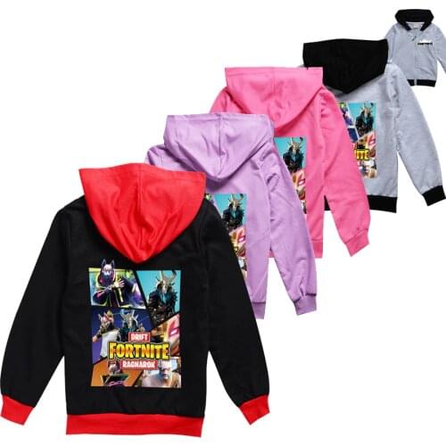 Fortnites Hoodies Battle Royale Child Kid Print Cartoon Doll Hoodie Streetwear Hoodie Sweatshirt Boys Girls Childrens Clothes