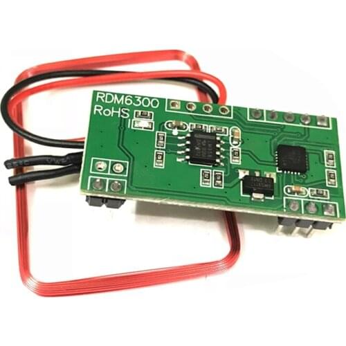UART 125Khz RFID Card Key ID Reader Module RDM6300 For Arduino