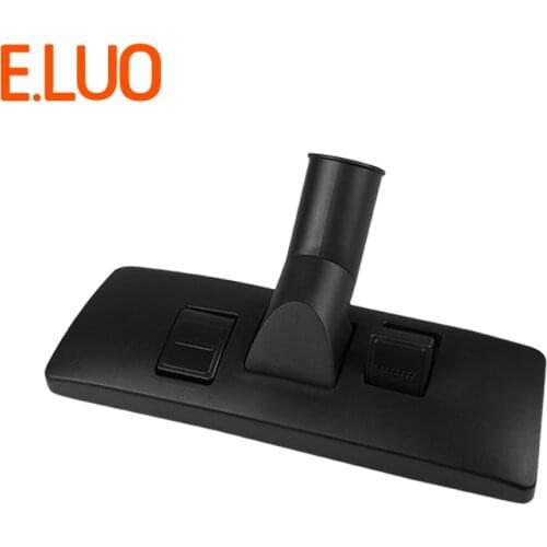 On sale Durable Quality Metal Black Universal Vacuum Cleaner brush parts inner diameter 35mm Carpet Floor Brush Swivel Head