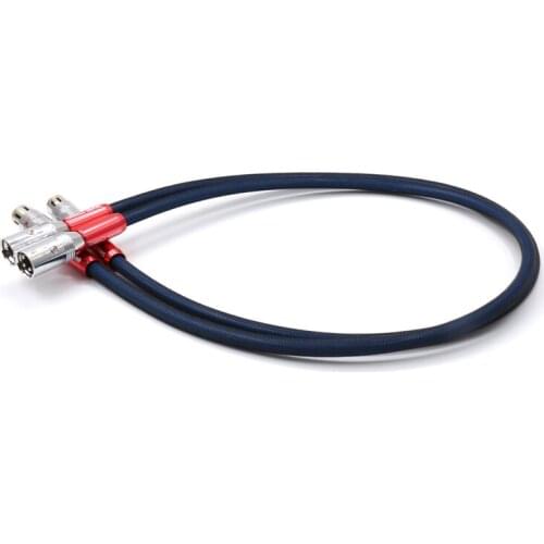 YTER G5 SQ-88B 5N OCC Silver Plated Interconnect Cable with Pailiccs XLR Plug Connector