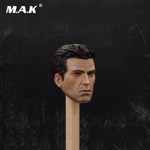 1:6 Collectible Doll Toys Accessories Arkham Knight Head Carved Bruce Wayne Head Model Toys Figure Accessory