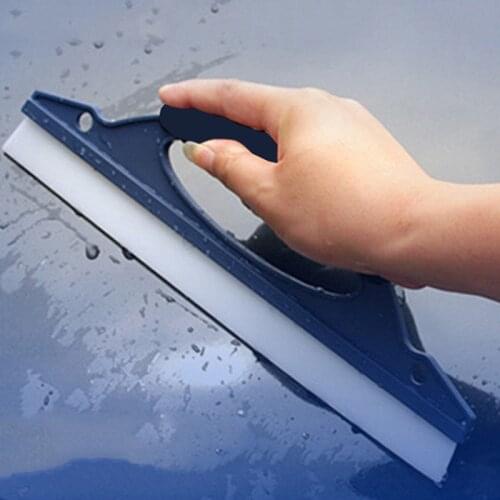 1PC Car Wiper Board Silicone Cars Window Wash Clean Cleaner Wiper Squeegee Drying Blade Shower Kits Plastic+ Silicone 32 10 95