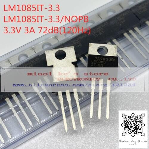[5-10pcs]100%NEW Original; LM1085IT-3.3 LM1085IT-5.0 LM1085IT-ADJ LM1085IT-3.3/NOPB LM1085IT-5.0/NOPB LM1085IT-ADJ/NOPB LM1085