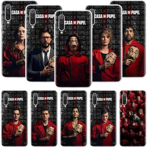 La Casa De Papel Money Heist Phone Case For Xiaomi Redmi Note 10 9 8 Pro 9S 8 8T 7 6 5 6A 7A 8A 9A 9C 4X S2 K20 K30 Art Cover Co