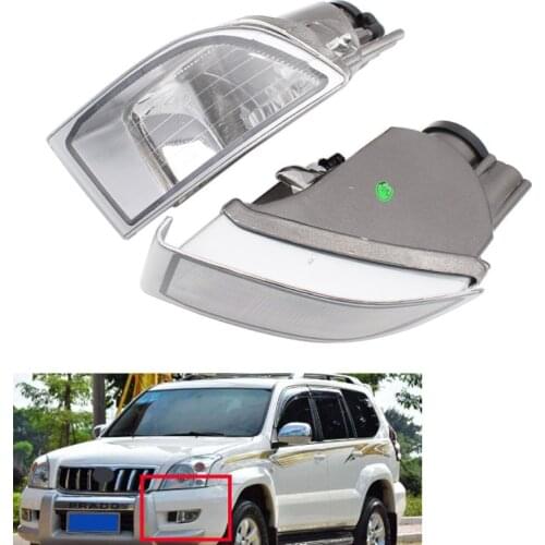 For TOYOTA LAND CRUISER PRADO 120 Series 2700 4000 LC120 2002 2003 2004 2005 2006 2007 2008 2009 Front Fog Light Fog Lamp DRL