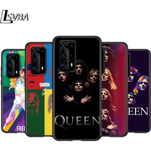 Freddie Mercury For Huawei P Smasrt 2018 2019 2020 2021 Smart S/Z Smart Plus Smart Pro Black Soft Cover Phone Case