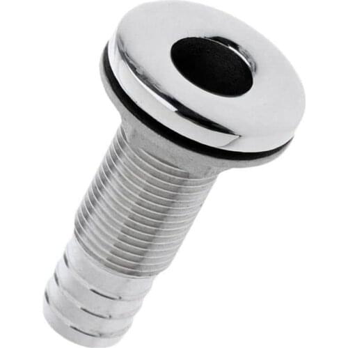1 Inch Stainless Steel Thru-Hull Hose Fitting for Boats