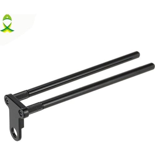 JSM Black Aluminum Alloy Windproof Fishing Rod Connector For Bite Alarm Carp Fishing Accessories Tackle