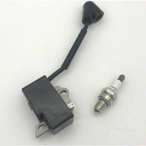 Ignition Coil Module Spark Plug Fit For Stihl FS40 FS40C FS50 FS56 HT56C FS56R KM56C KM56RC Brushcutter Parts Oem #41444001316