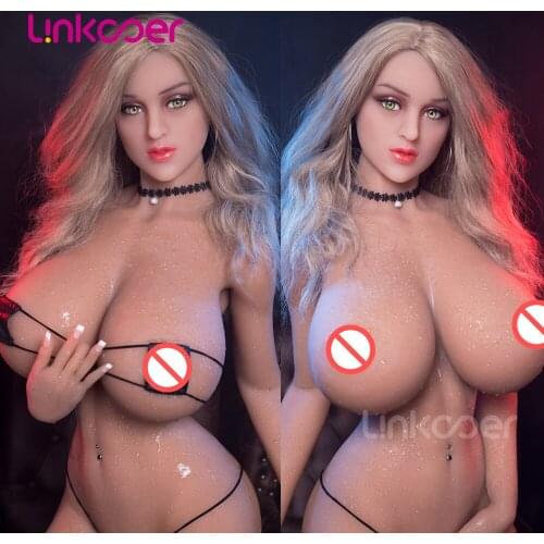 Linkooer 155cm TPE Sex Dolls Huge Breast Muscle Full Size Doll Blond Pretty Pussy Sexy Toys Adult Love Doll