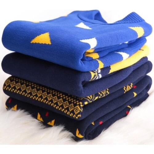 Foreign Trade Boys Casual Knitted Sweaters Childrens Cotton Bottoming Knitwear Teenage Kids Multicolored Pullovers Clothes B108