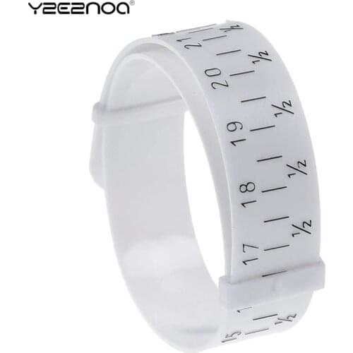 New 1Pcs Bracelet Size Measuring Tool Plastic Wristband Bangle Jewelry Making Gauge Hand Jewelry Tool