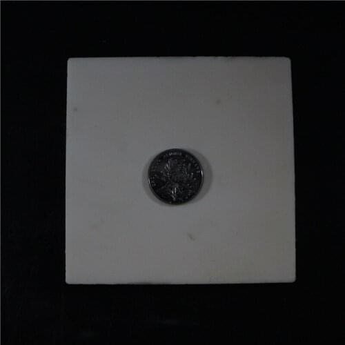 Machinable glass ceramic / plate / L*W*H =50*50*15mm / insulating