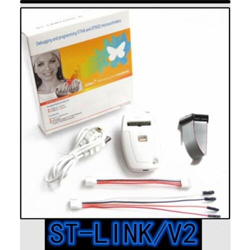 1PCS New original authentic ST-LINK V2 STM8/STM32 emulator programmer STLINK burner downloader