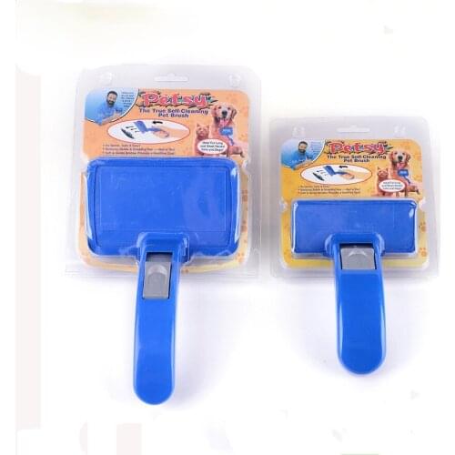 Pet Comb Brush Beauty Bath Comb Cat and Dog Automatic Hair Removal Knot Untying Comb