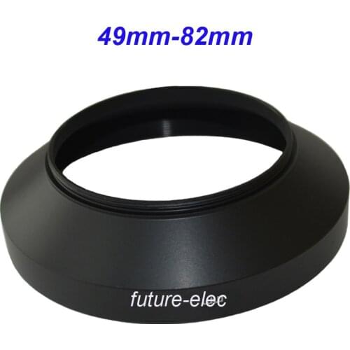 49mm 52mm 55mm 58mm 62mm 67mm 72mm 77mm 82mm 82 Wide angle Metal Camera Filter Lens Lenses Hood Holder Shade Cover Filters Mount