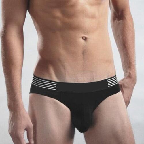 Hot sale men large pouch Underwears Clothes mens high quality Briefs Underpants male modal trunks Gay Man Underwears