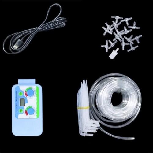 Automatic Watering Irrigation Controller LCD Display Watering Timer Solenoid Valve Garden Watering System Pump Controller 1 Set