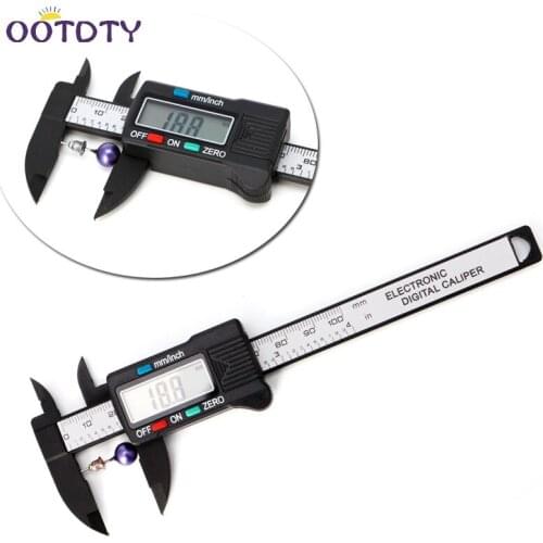 100mm 4 inch LCD Electronic Digital Vernier Caliper Gauge Measure Micrometer New