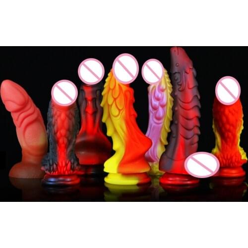 2021 Silicone dildos for women Adult Sex Toys Realistic Dildo with Suction Cup Thick Huge Dildo Females Masturbation Penis