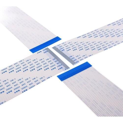 5 PCS FPC Flat Flexible Cable FFC Jumper Pitch 1.25 mm Spacing 30 Pin Same Contact Side isotropy Type A 200mm Tin Plated