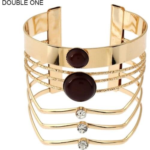 Double One White Bracelets
