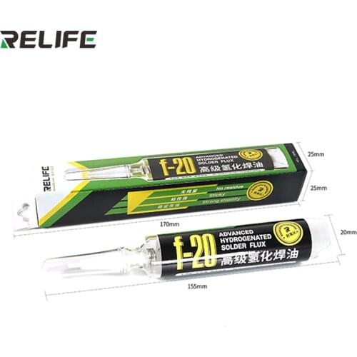 RELIFE F-20 10CC Advanced hydrogenated solder flux for BGA Reballing ball rework