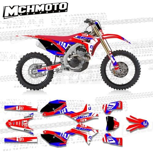 MCHMFG Graphics Kit for Honda CRF 250 450 2017 2018 2019 2020 Motocross Decals